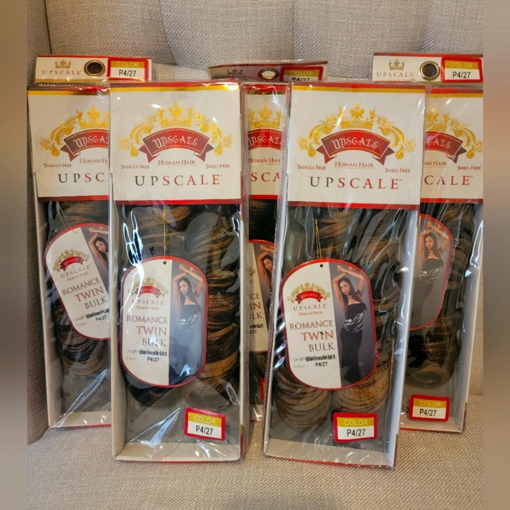 Custom Order - 5 Packs Of Upscale Romance Twin Bulk Hair Extensions
